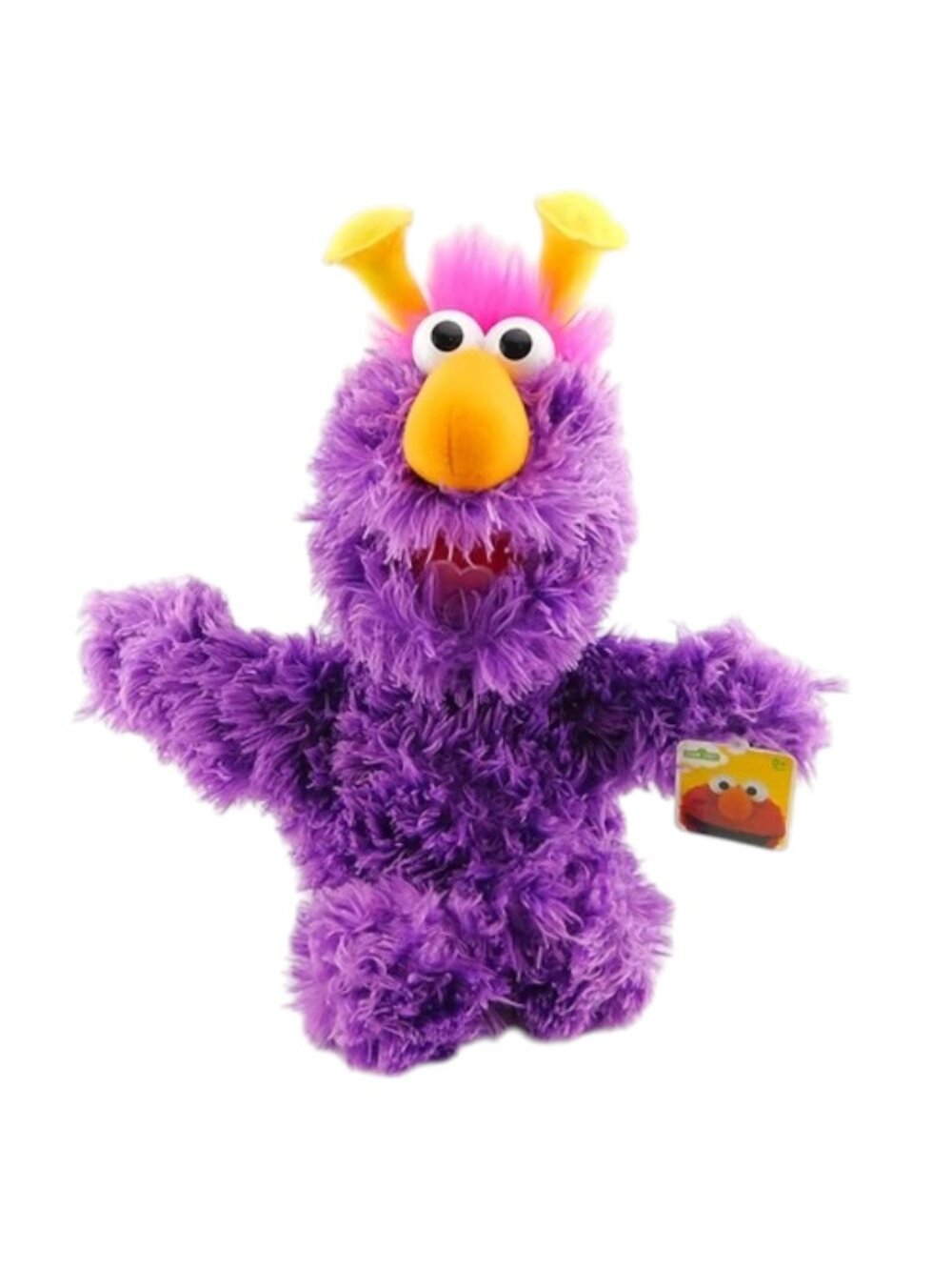 New Large HONKERS Monster Character Purple Plush Exclusive Sesame Street Place